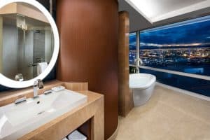 Aria Hotel and Casino Suite Master Bath
